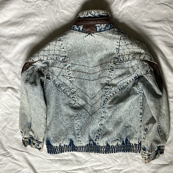 Vtg 90’s #1 Current Seen Women’s Small Denim Jacket - Picture 7 of 8